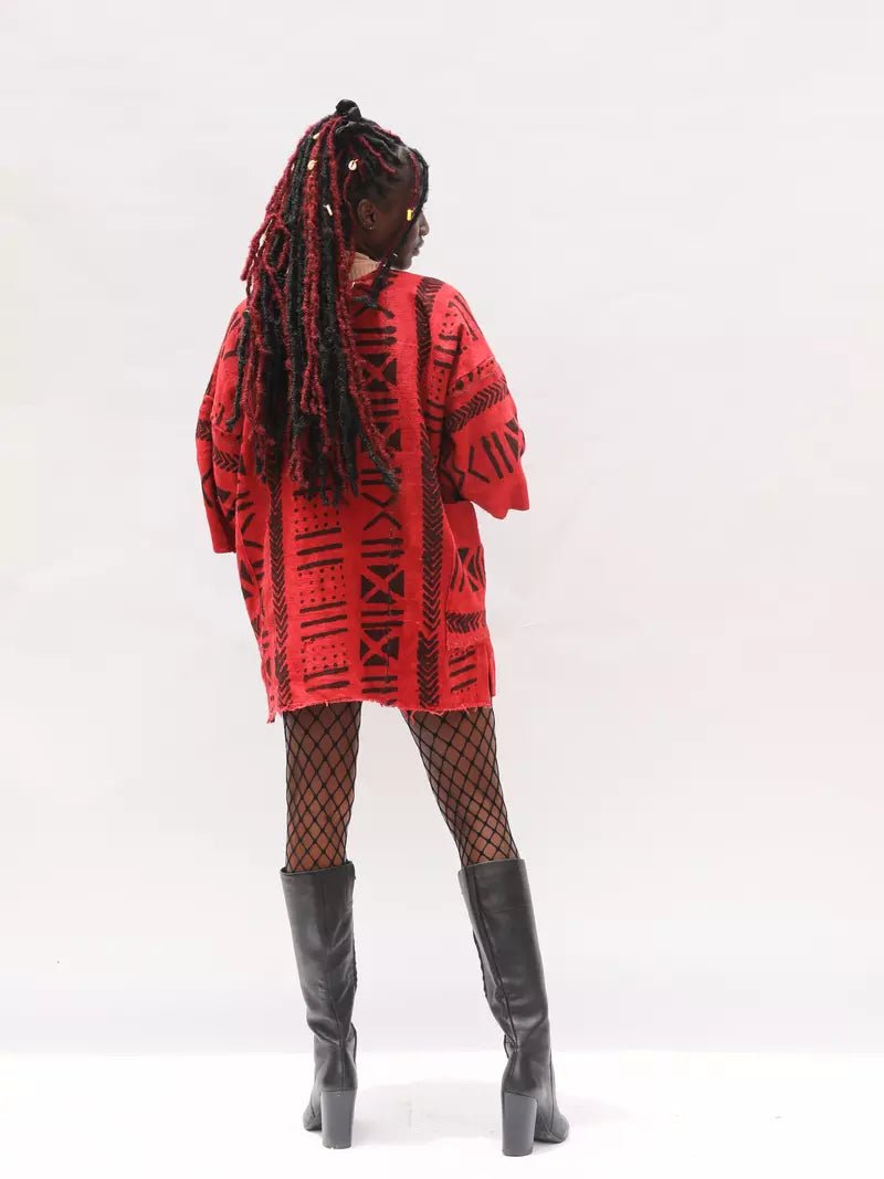 Angel Bogolan Cloak (Pre - Order)#african_fabric_ghana#