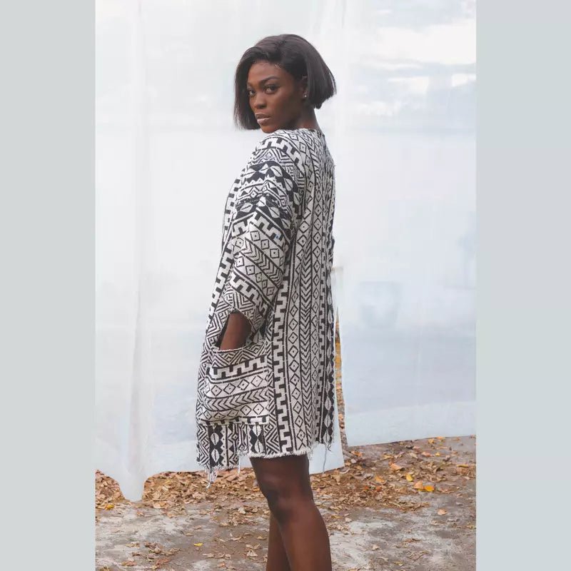 Bird Hill Bogolan Cloak#african_fabric_ghana#