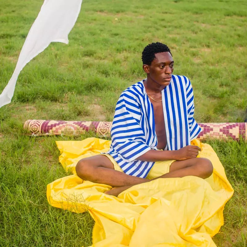 Fugu Cloak - Dagomba#african_fabric_ghana#