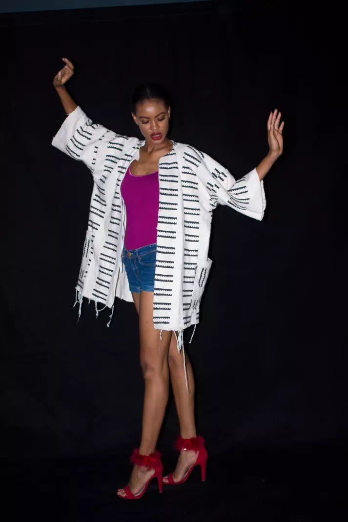 Life Bogolan Cloak (Pre - Order)#african_fabric_ghana#