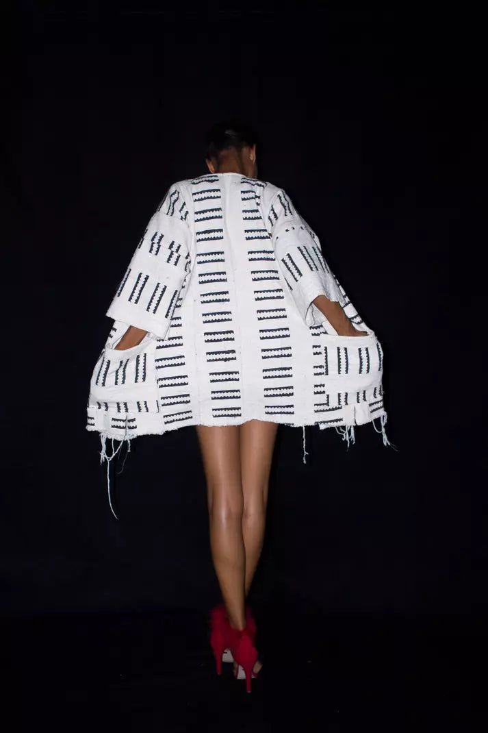 Life Bogolan Cloak (Pre - Order)#african_fabric_ghana#