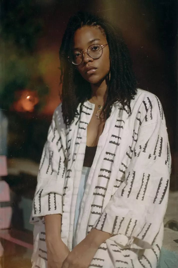 Life Bogolan Cloak (Pre - Order)#african_fabric_ghana#
