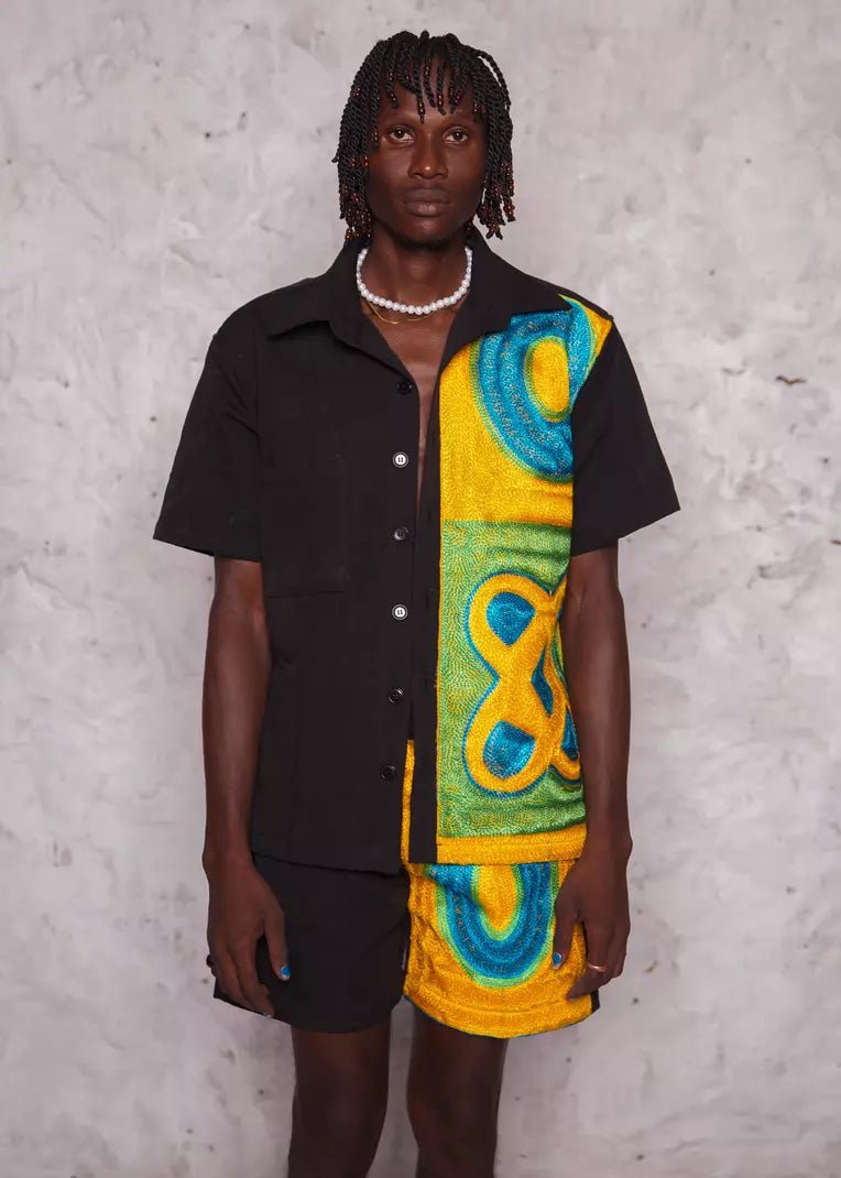Nebula Shirt#african_fabric_ghana#