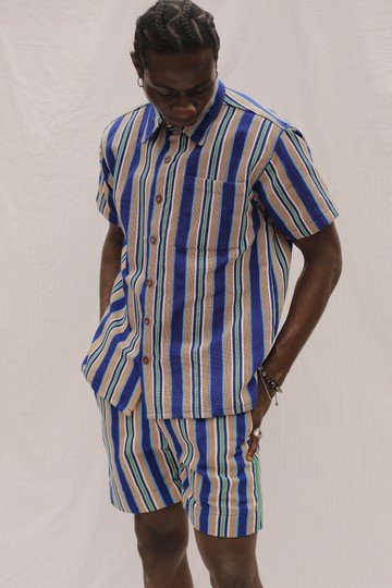 Sky Daddy Fugu Shirt#african_fabric_ghana#