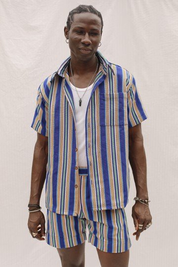 Sky Daddy Fugu Shirt#african_fabric_ghana#