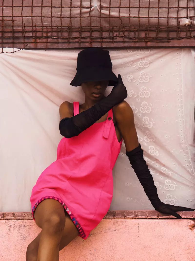 Starburst Fugu Overalls#african_fabric_ghana#