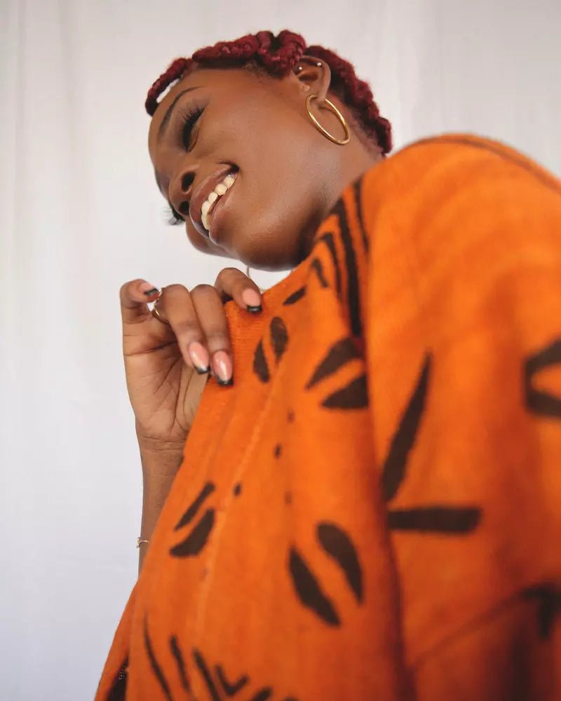 Sundance Bogolan Cloak (Pre - Order)#african_fabric_ghana#