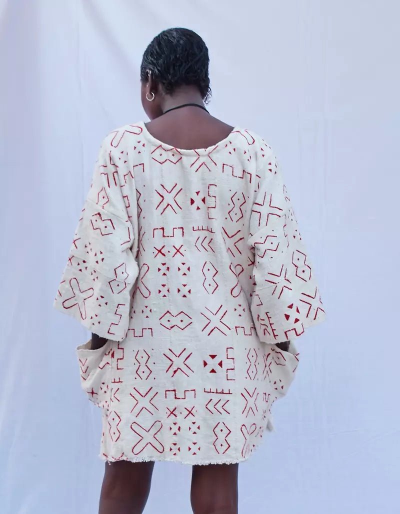 The Valley Bogolan Cloak#african_fabric_ghana#