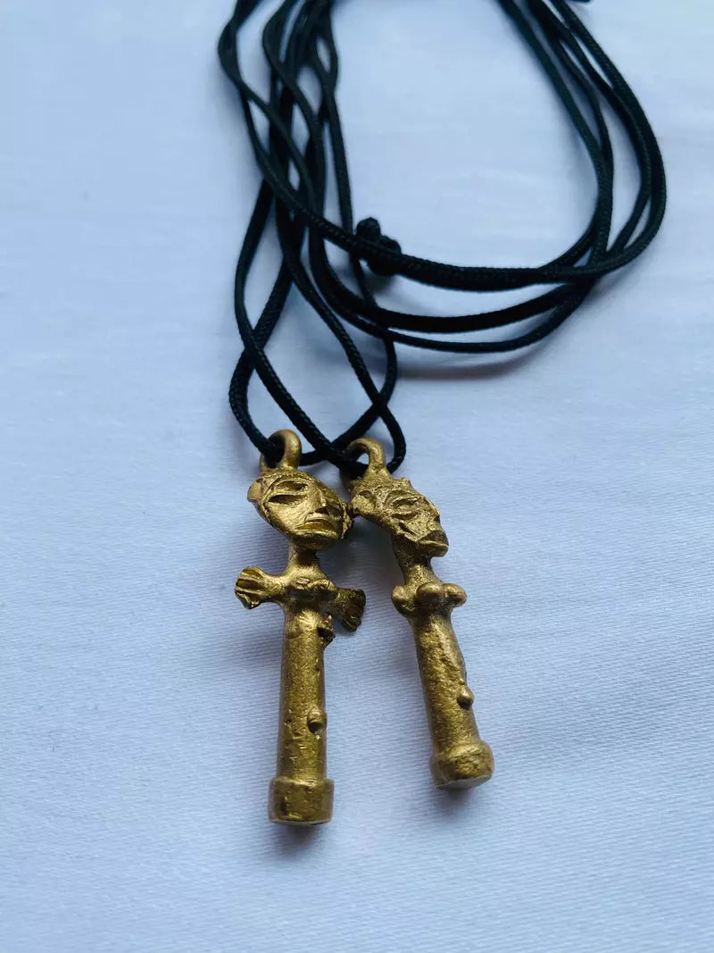 Akuaba Brass Necklace (Pre-Order)
