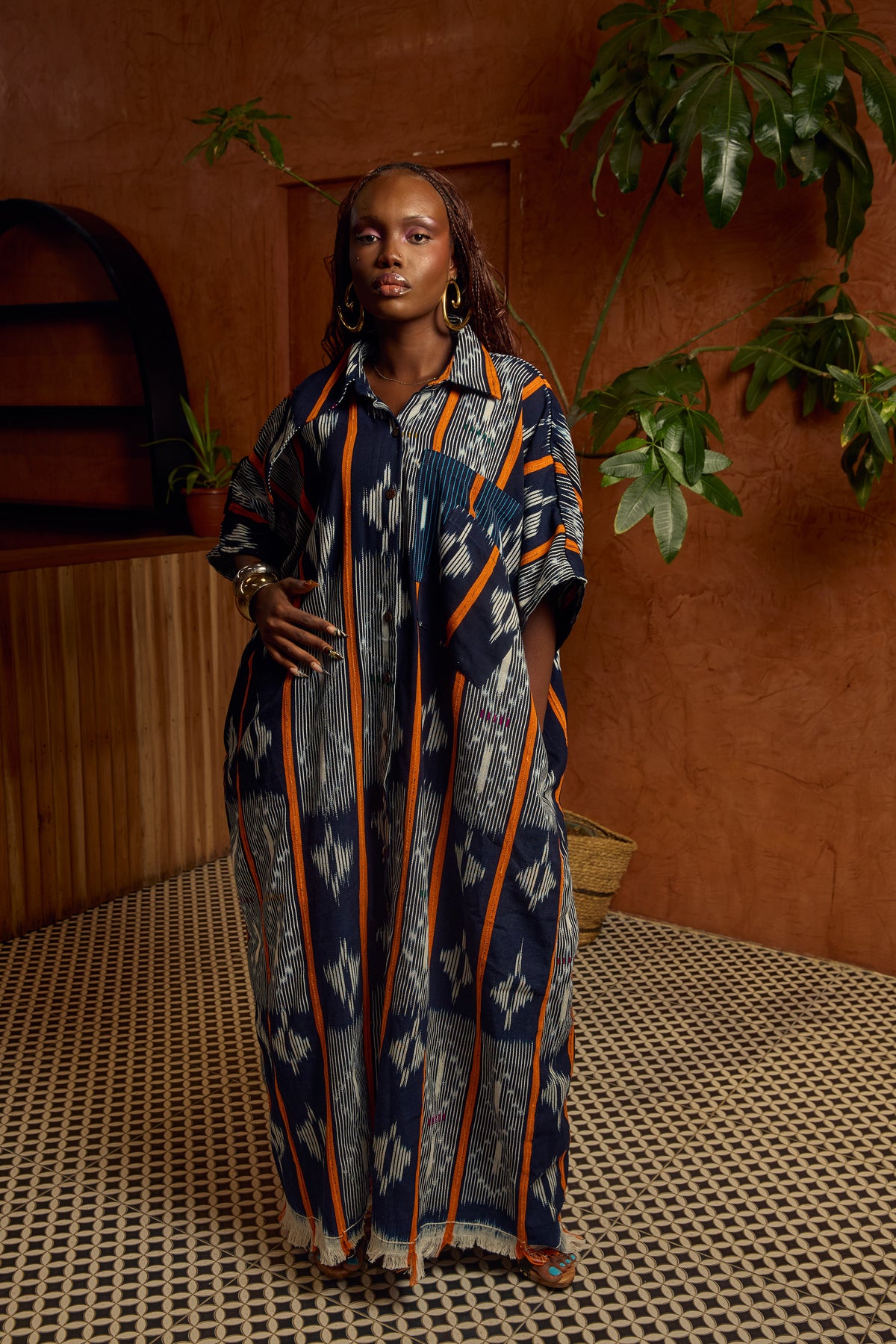 Marfoa Baule Shirt Dress - Long