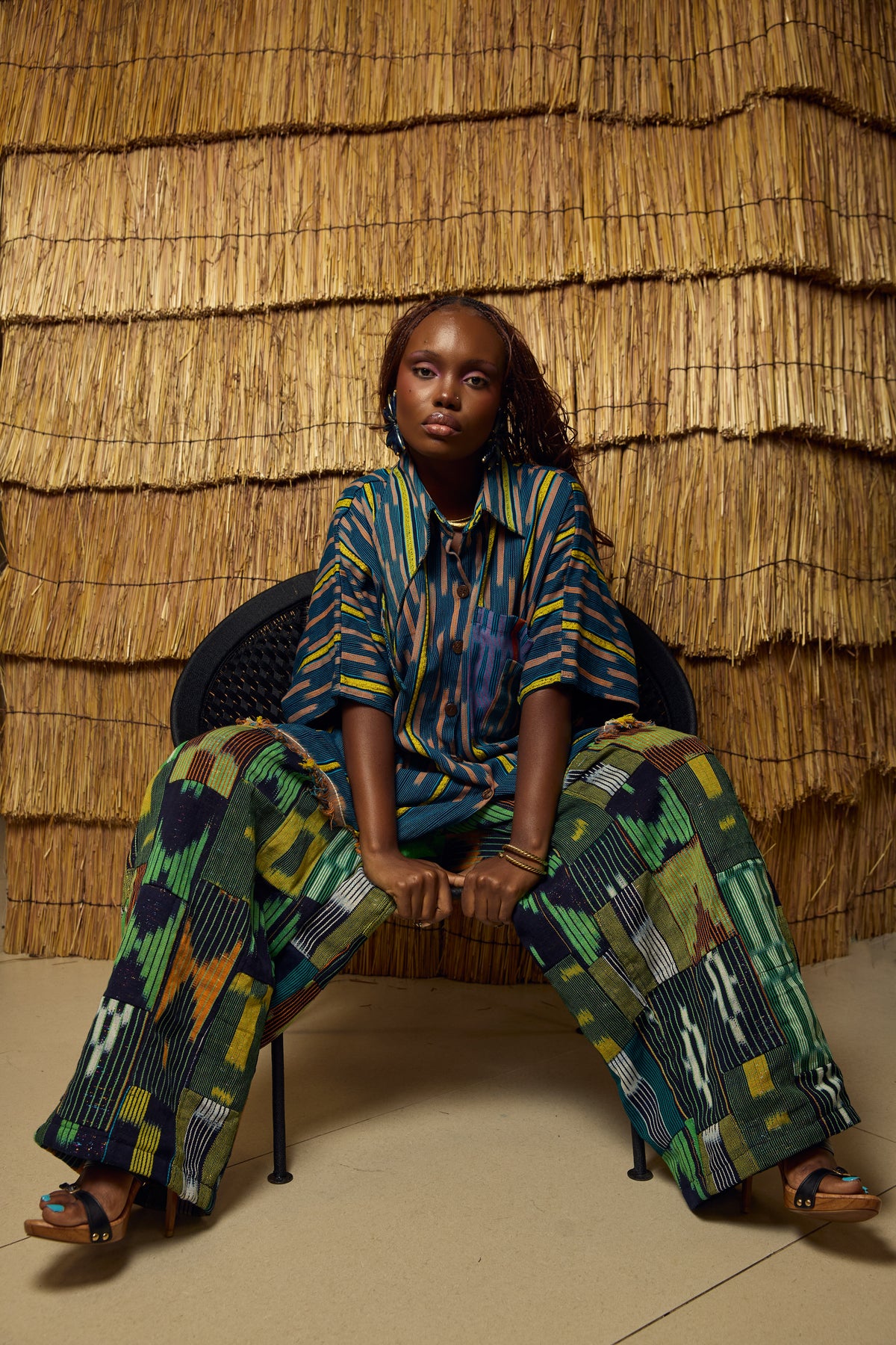 Baulé Mosaic Pants - 002