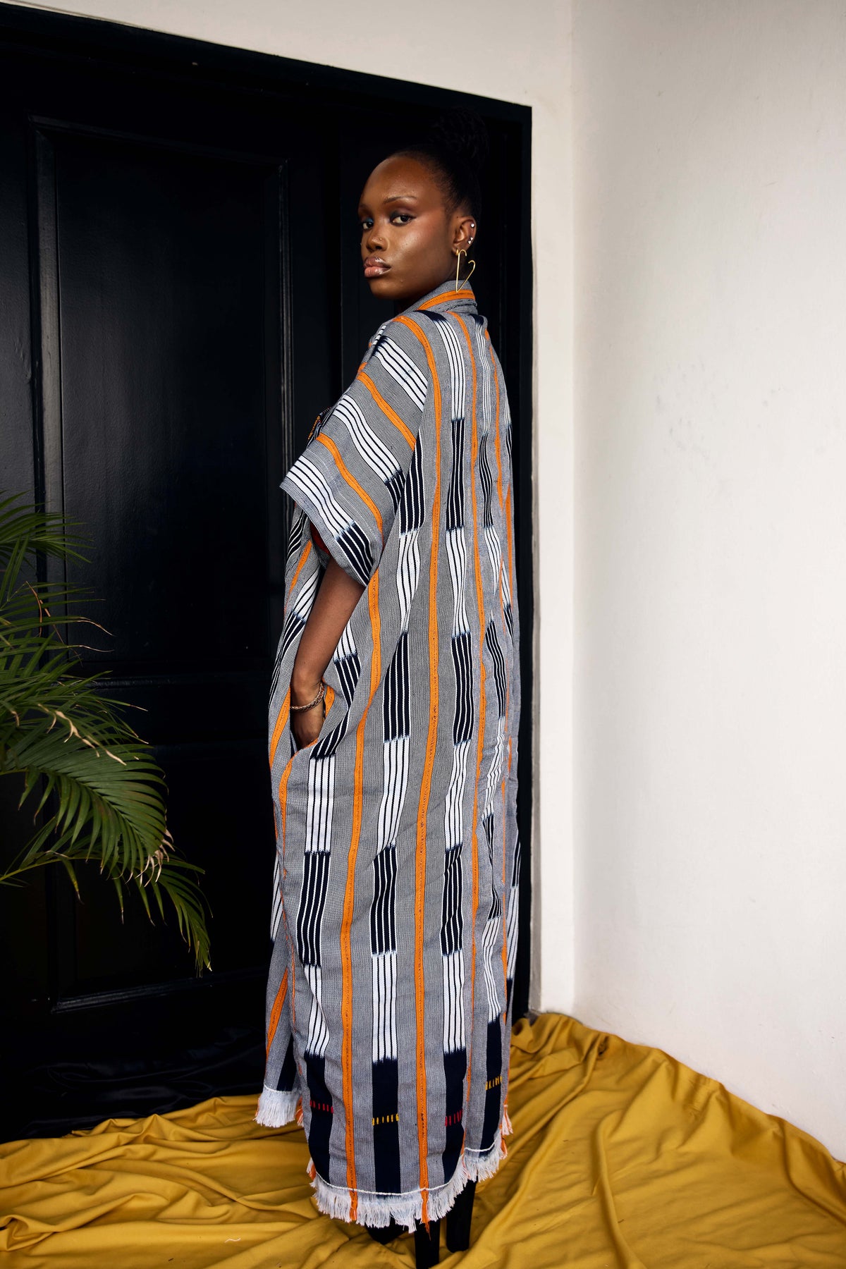 Awo Baule Shirt Dress - Long