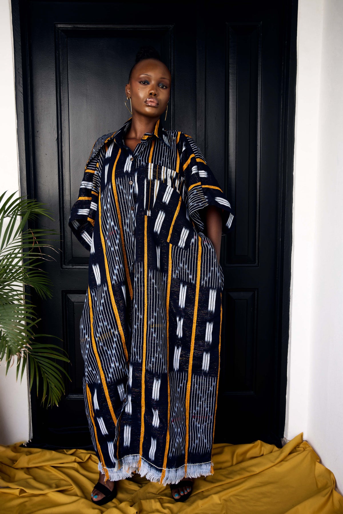 Ahobrease Baule Shirt Dress - Long