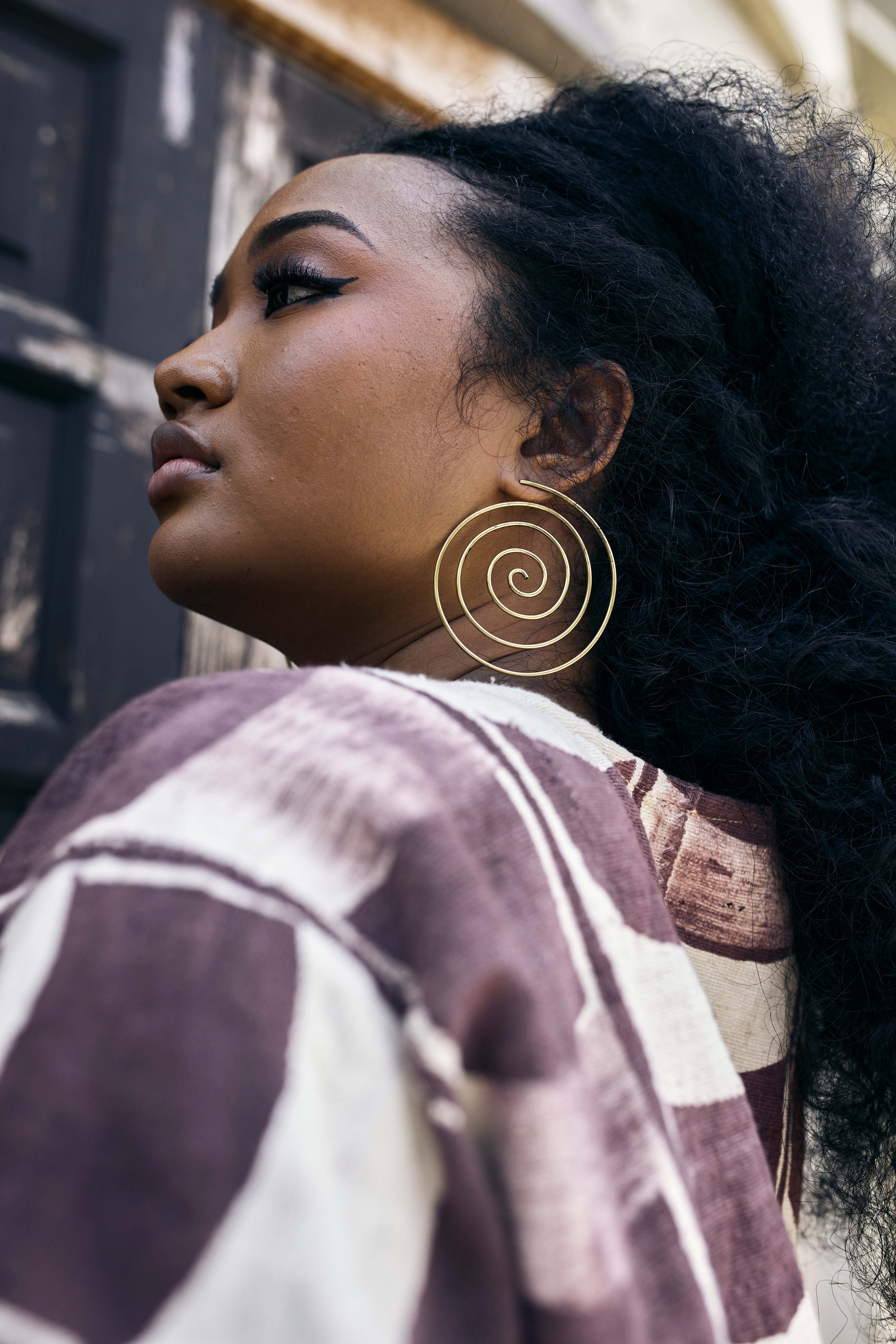 Osrane Bogolan Cloak