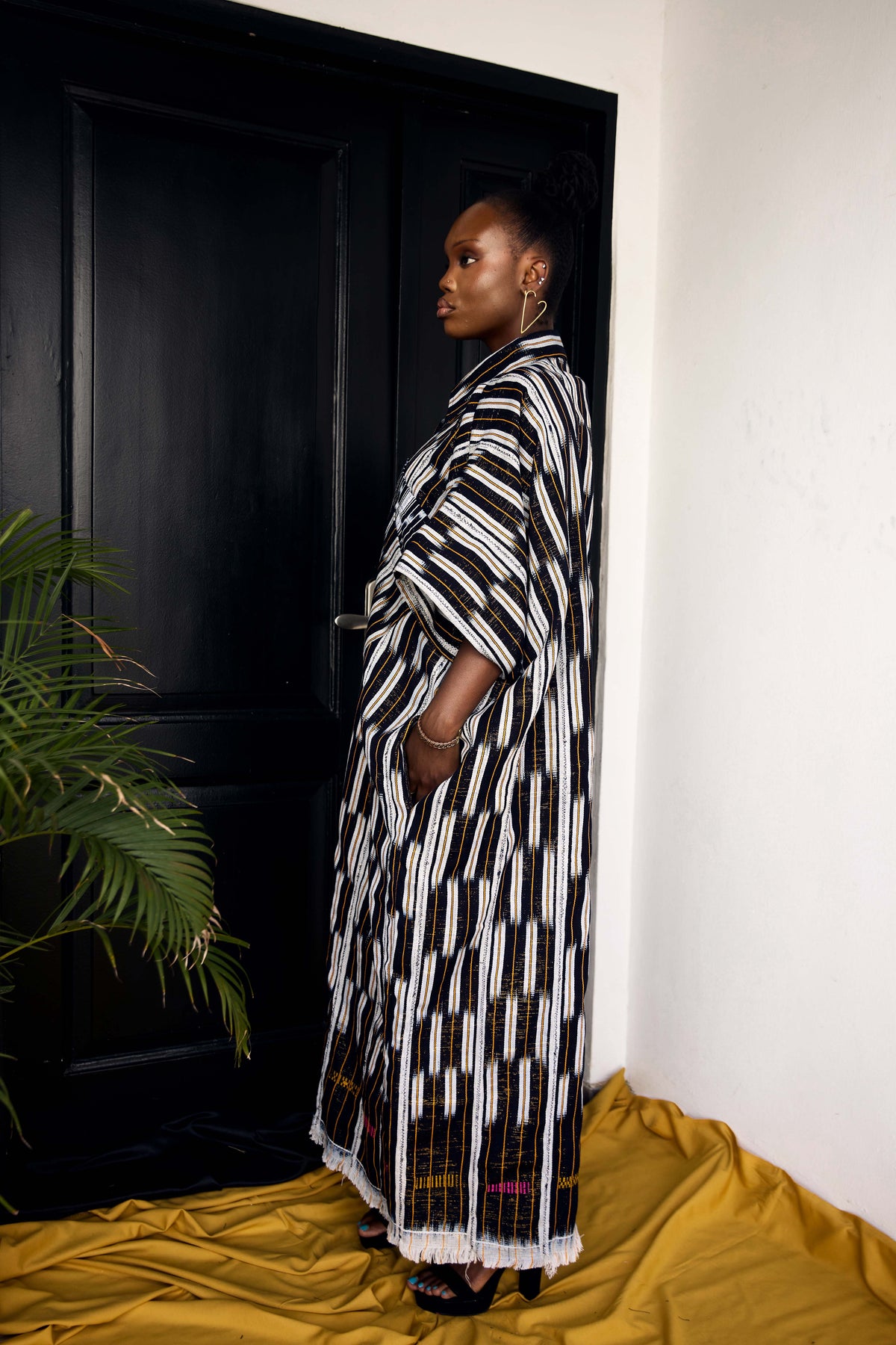 Domino Effect Baule Shirt Dress - Long