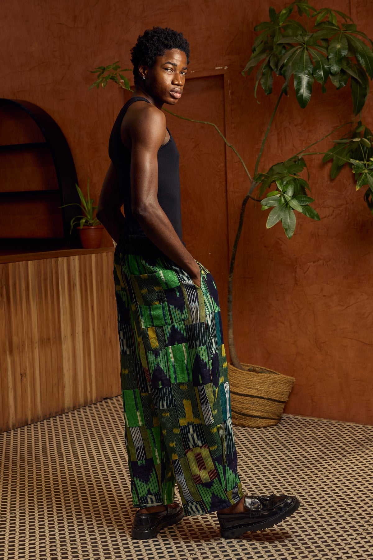 Baulé Mosaic Pants - 002