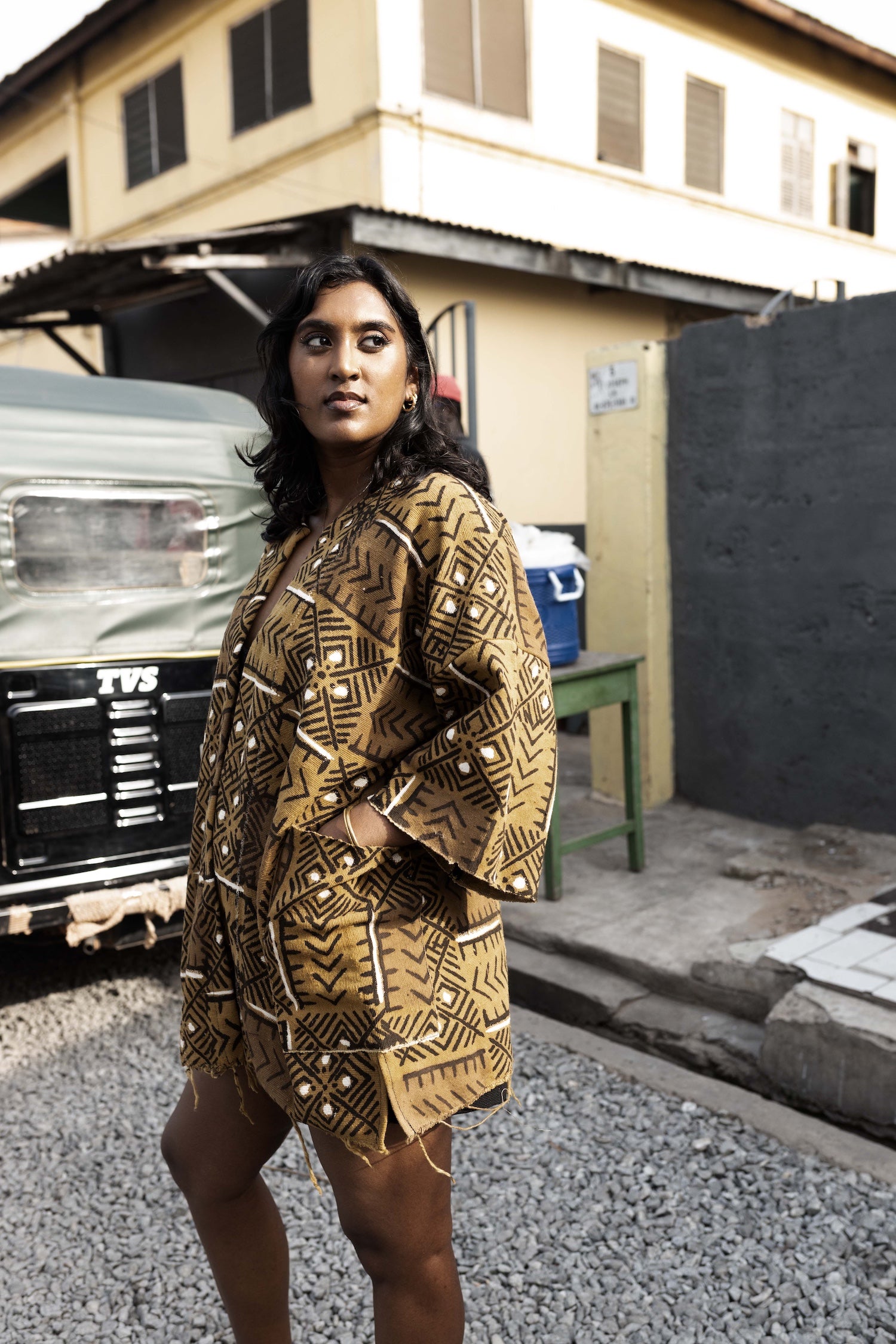 Sunday Living Bogolan Cloak