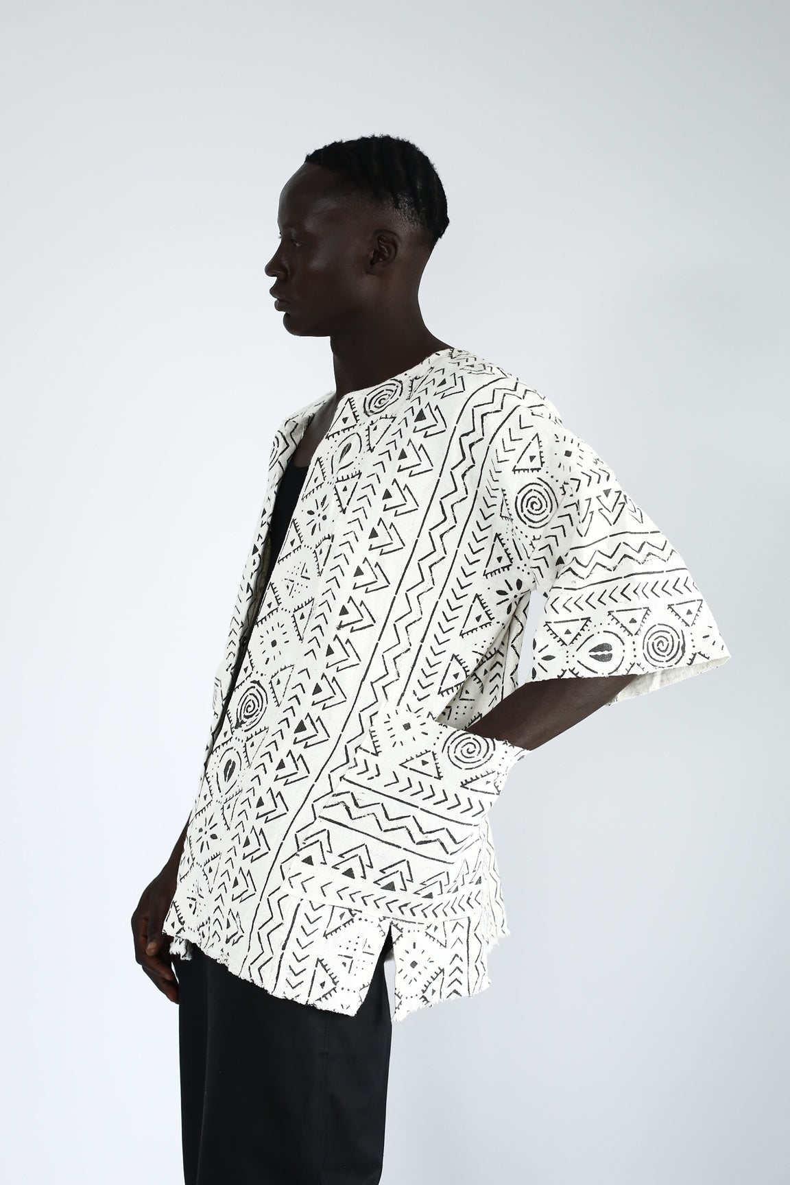 Ananse's Trail Bogolan Cloak