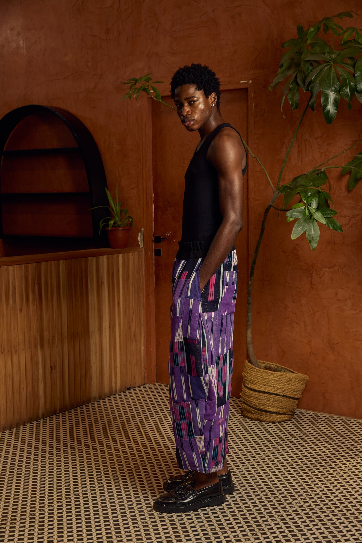 Baulé Mosaic Pants - 001