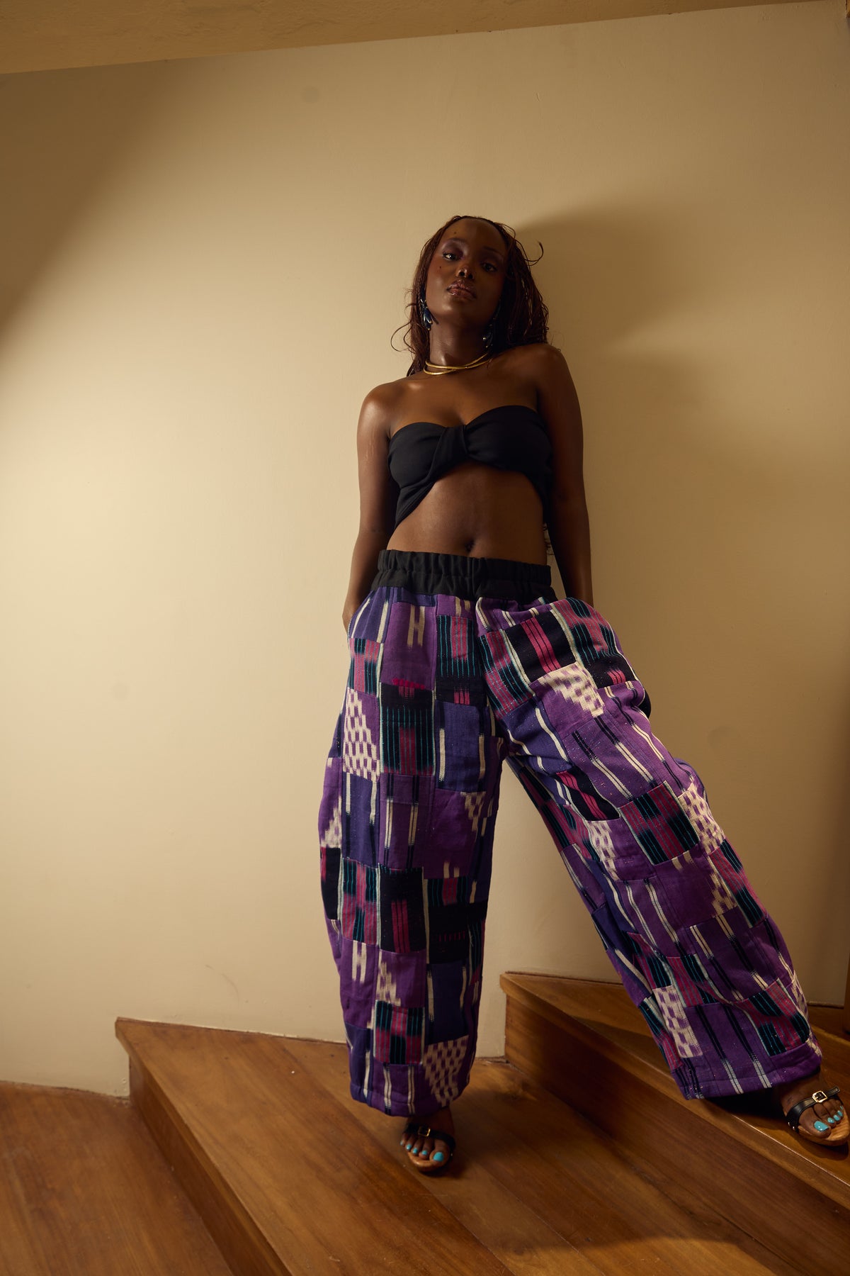 Baulé Mosaic Pants - 001