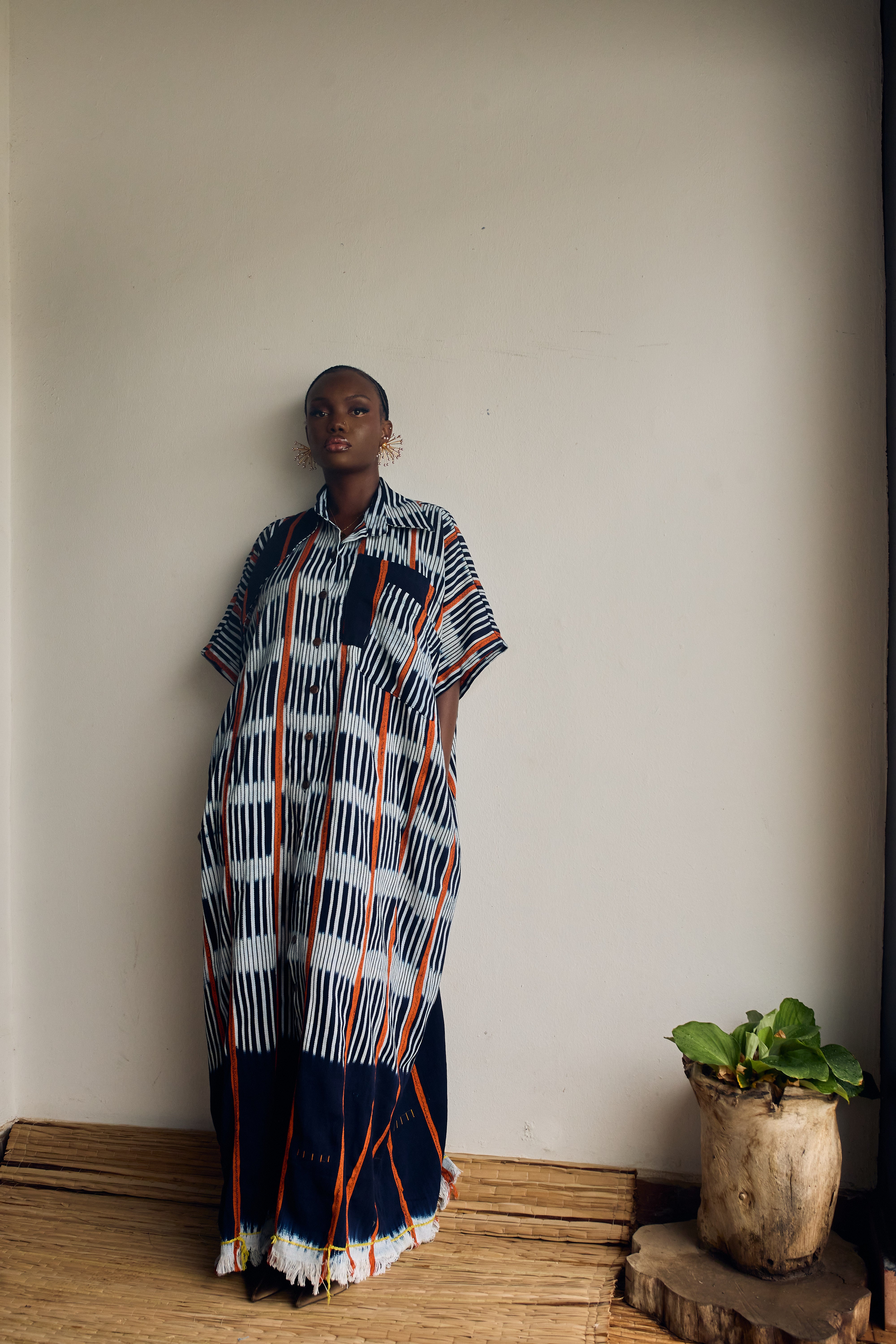 Sienna Glaze Baule Shirt Dress - Long (Pre-Order)