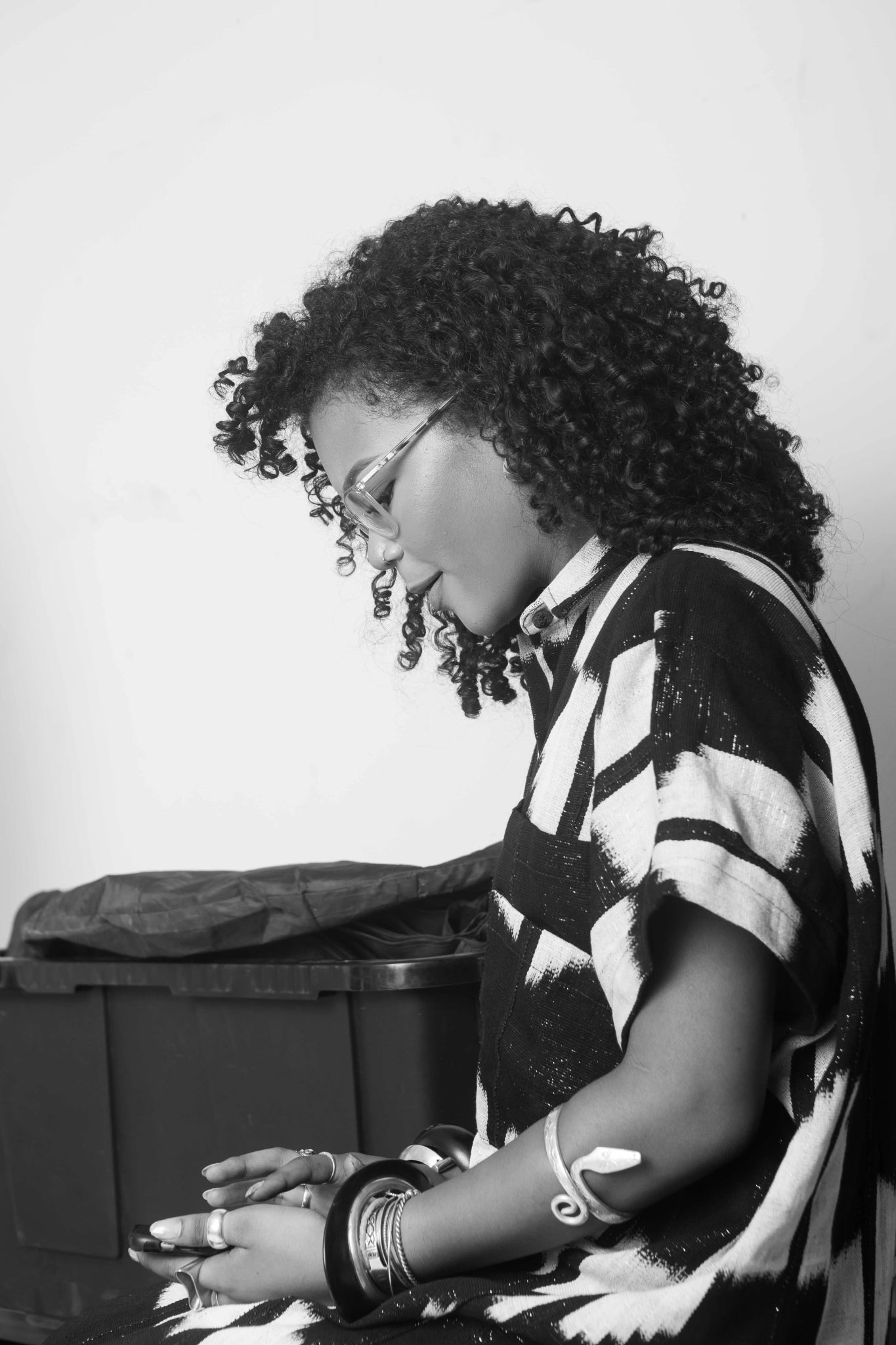 Intergalactic Asymmetric Collar Dress - Short