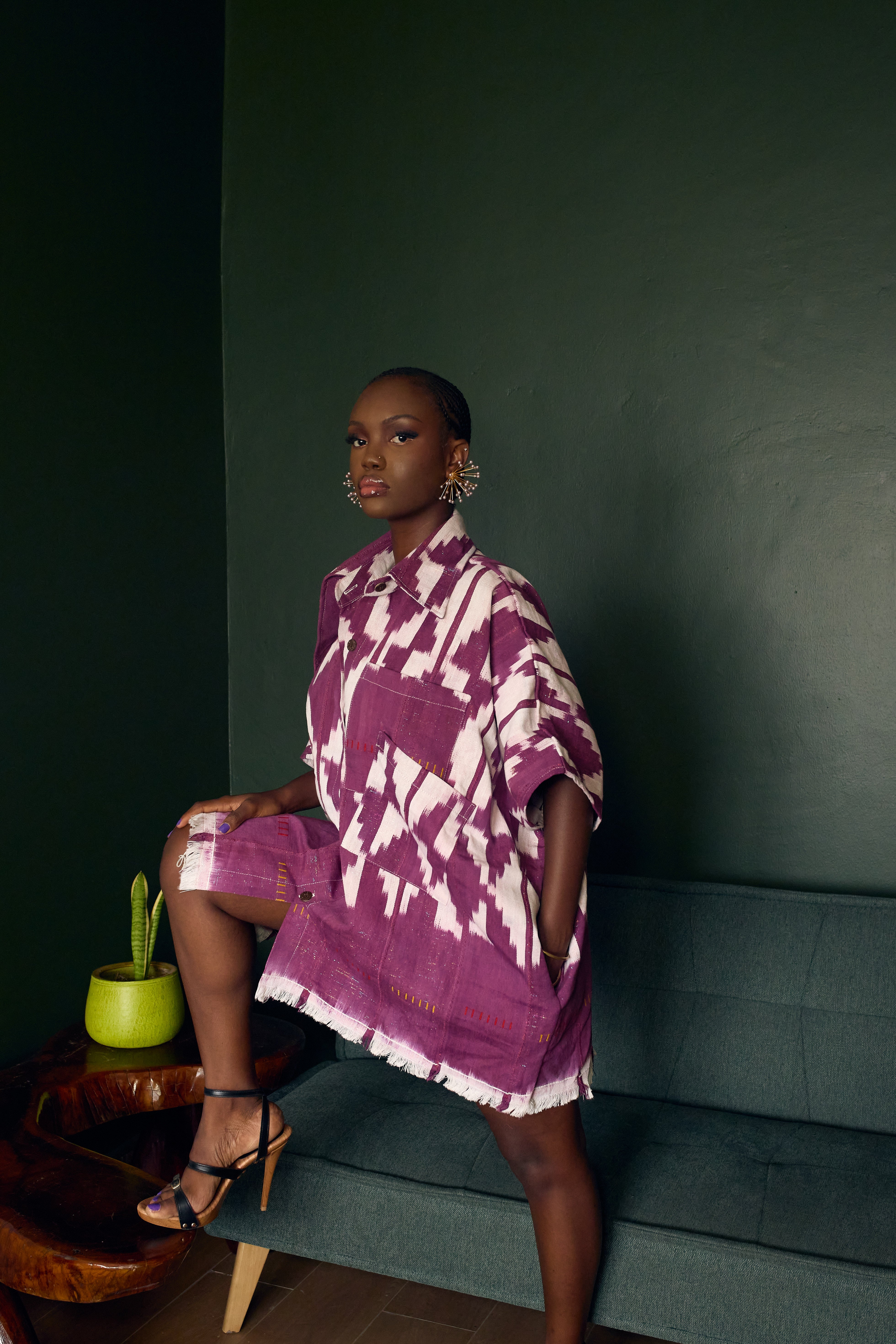 Candy Floss Baule Shirt Dress - Short