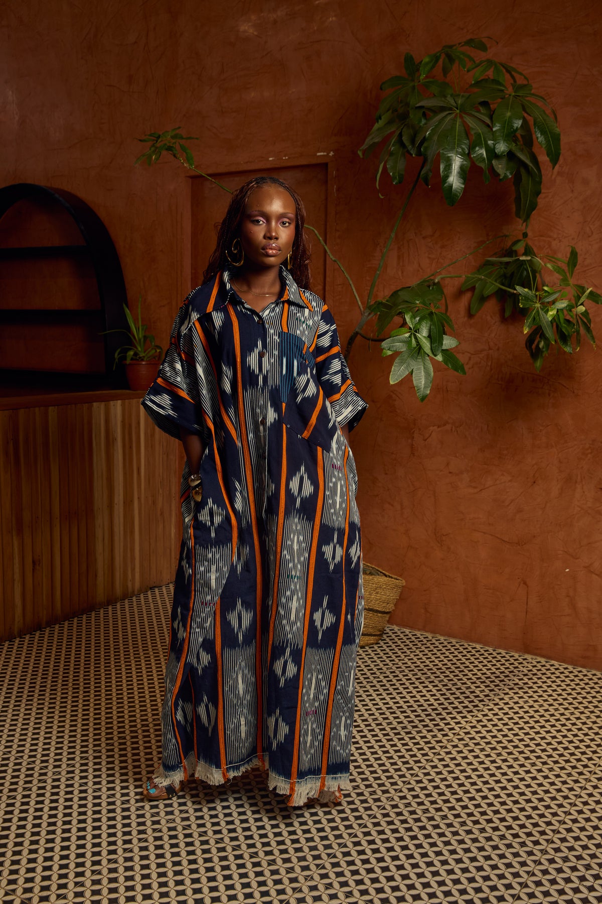 Marfoa Baule Shirt Dress - Long