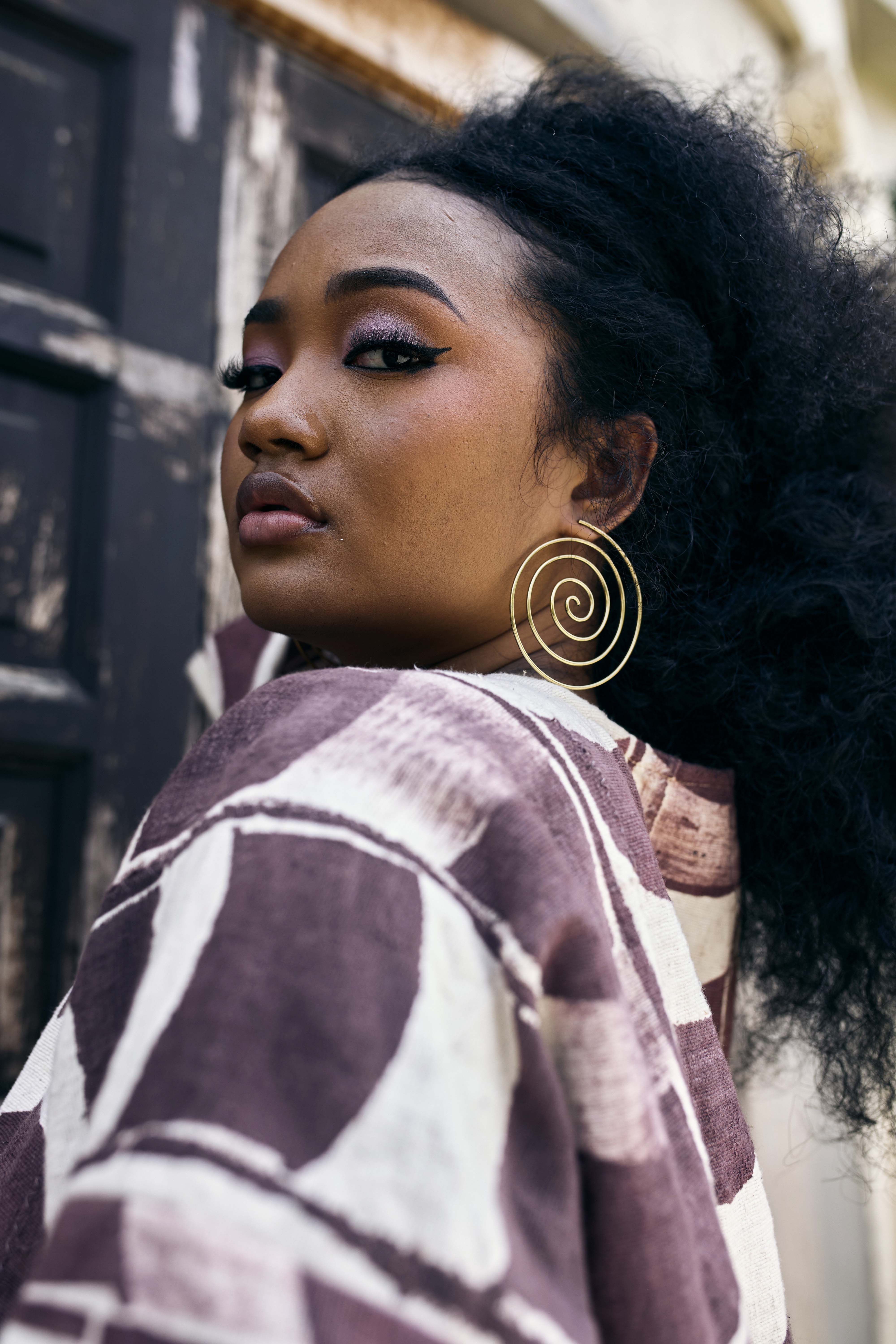 Osrane Bogolan Cloak