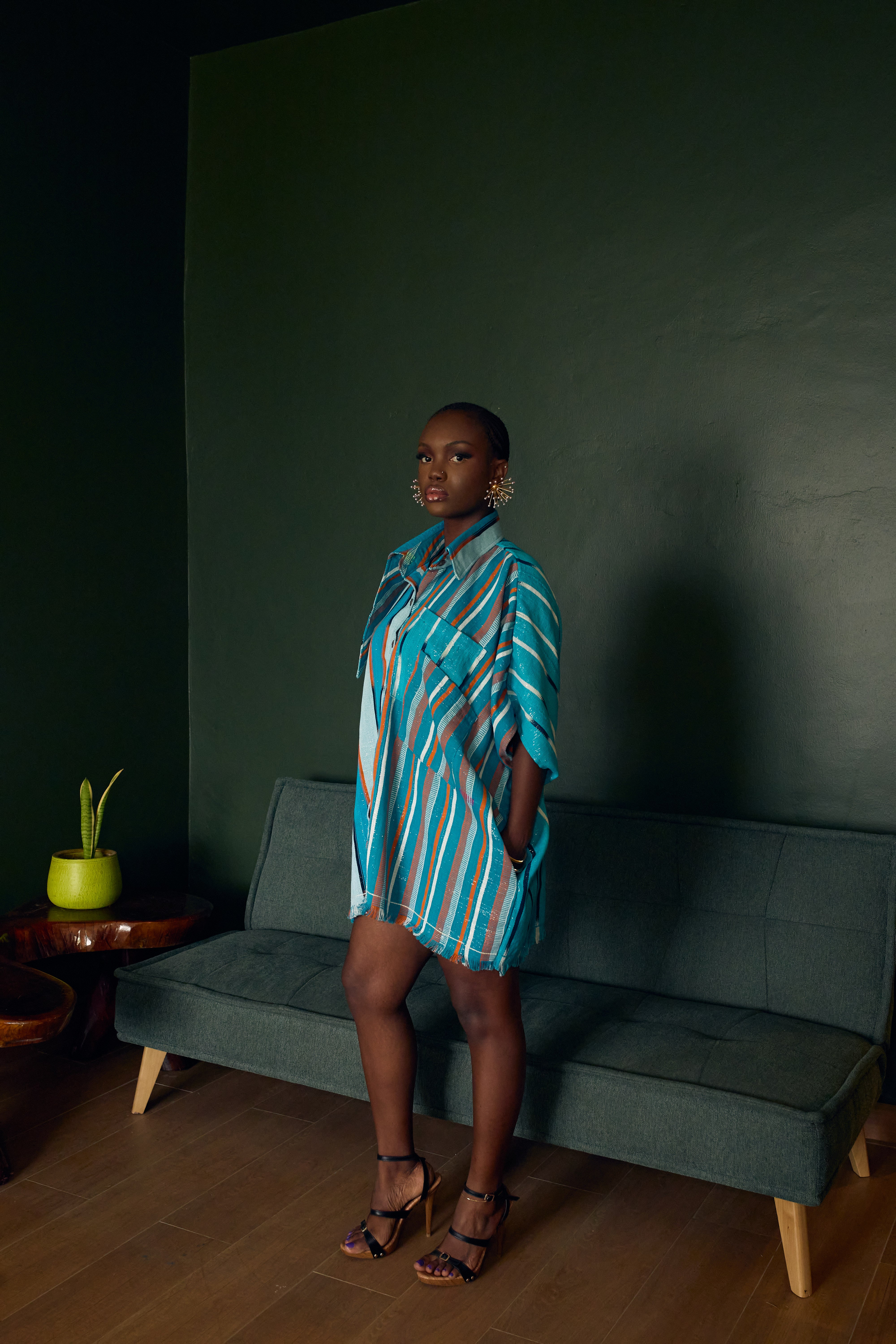 Refractions Baule Shirt Dress - Short (Pre-Order)