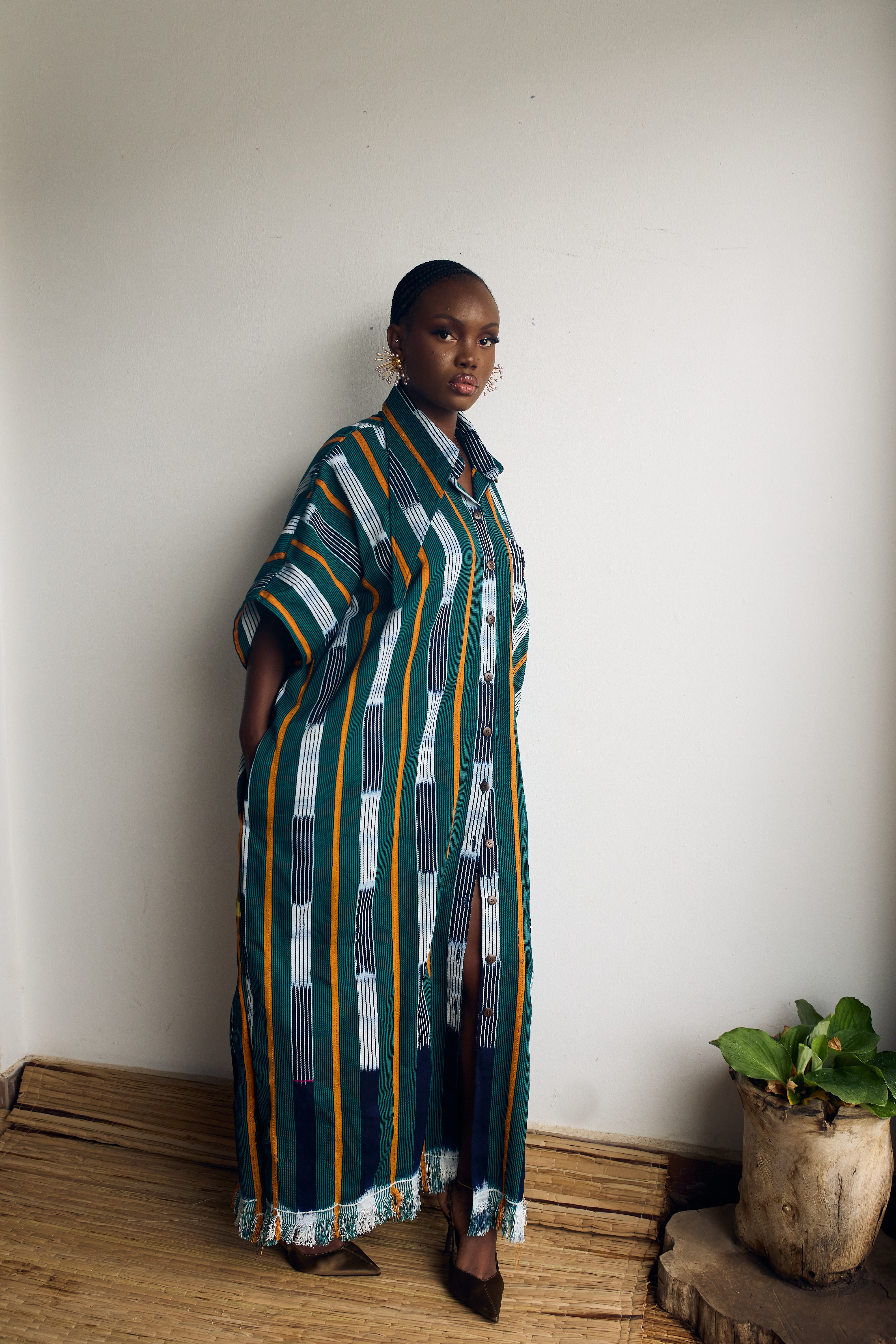 The Woodlands Baule Shirt Dress - Long