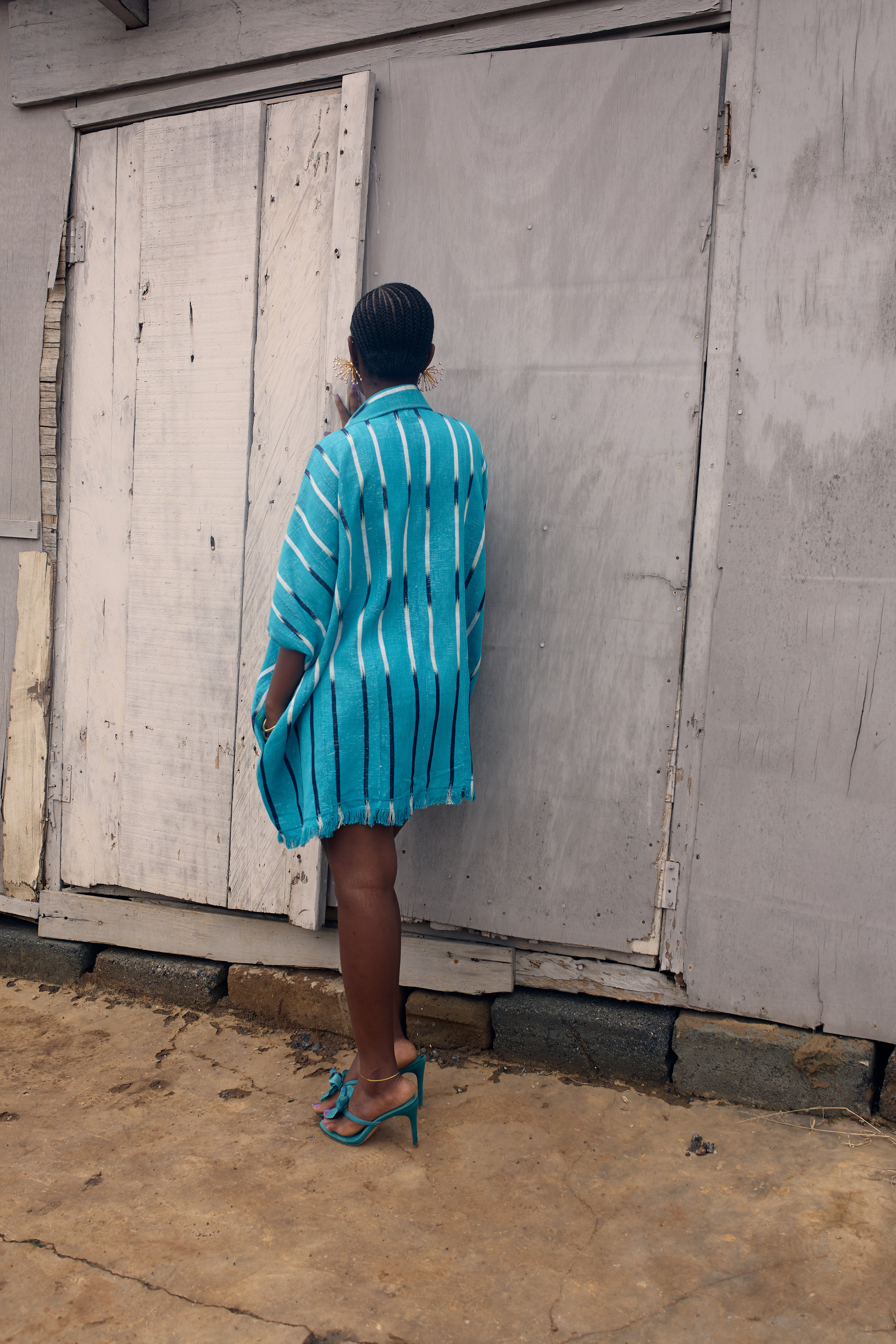 Snowfall Baule Shirt Dress - Short