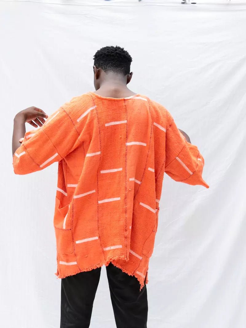 Alani Bogolan Cloak#african_fabric_ghana#