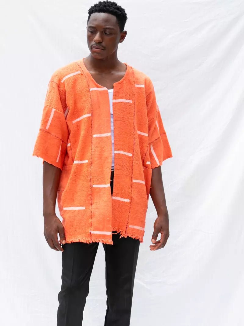 Alani Bogolan Cloak#african_fabric_ghana#