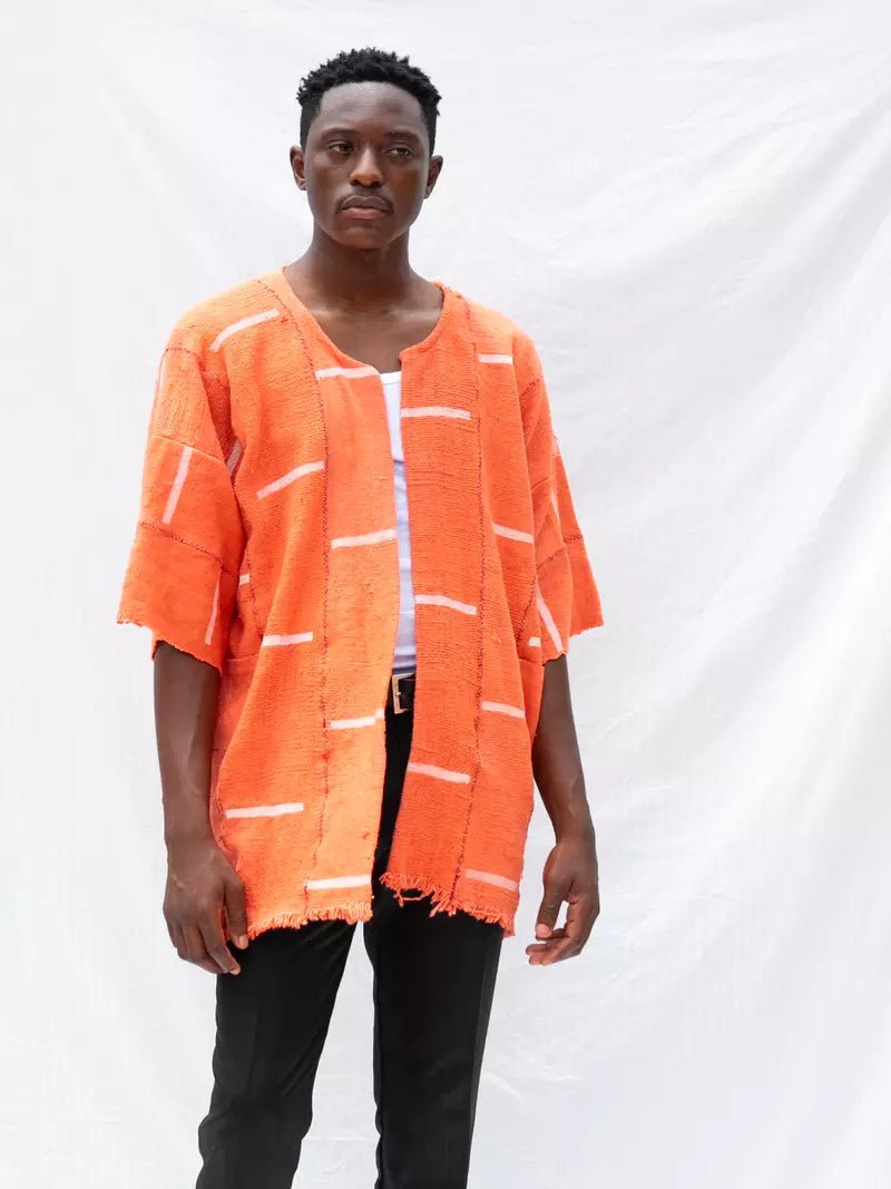 Alani Bogolan Cloak#african_fabric_ghana#