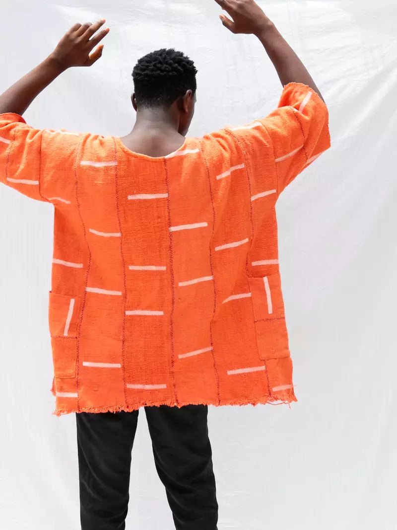 Alani Bogolan Cloak#african_fabric_ghana#