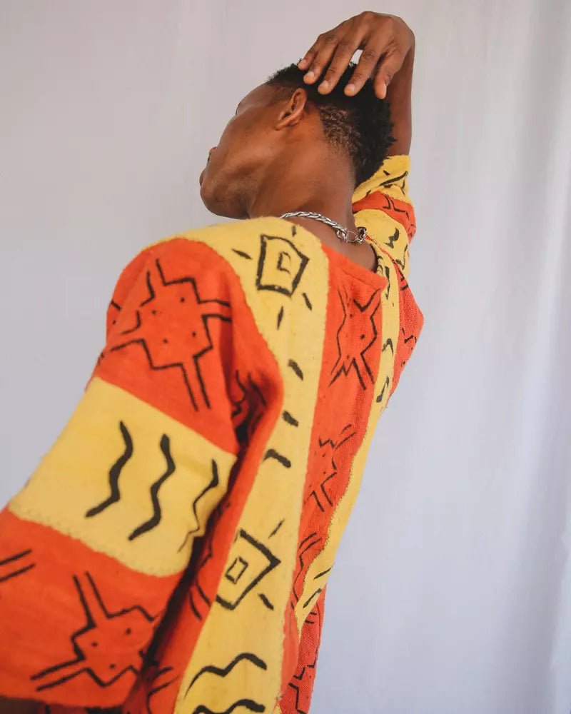 Amin Bogolan Cloak II (Pre - Order)#african_fabric_ghana#