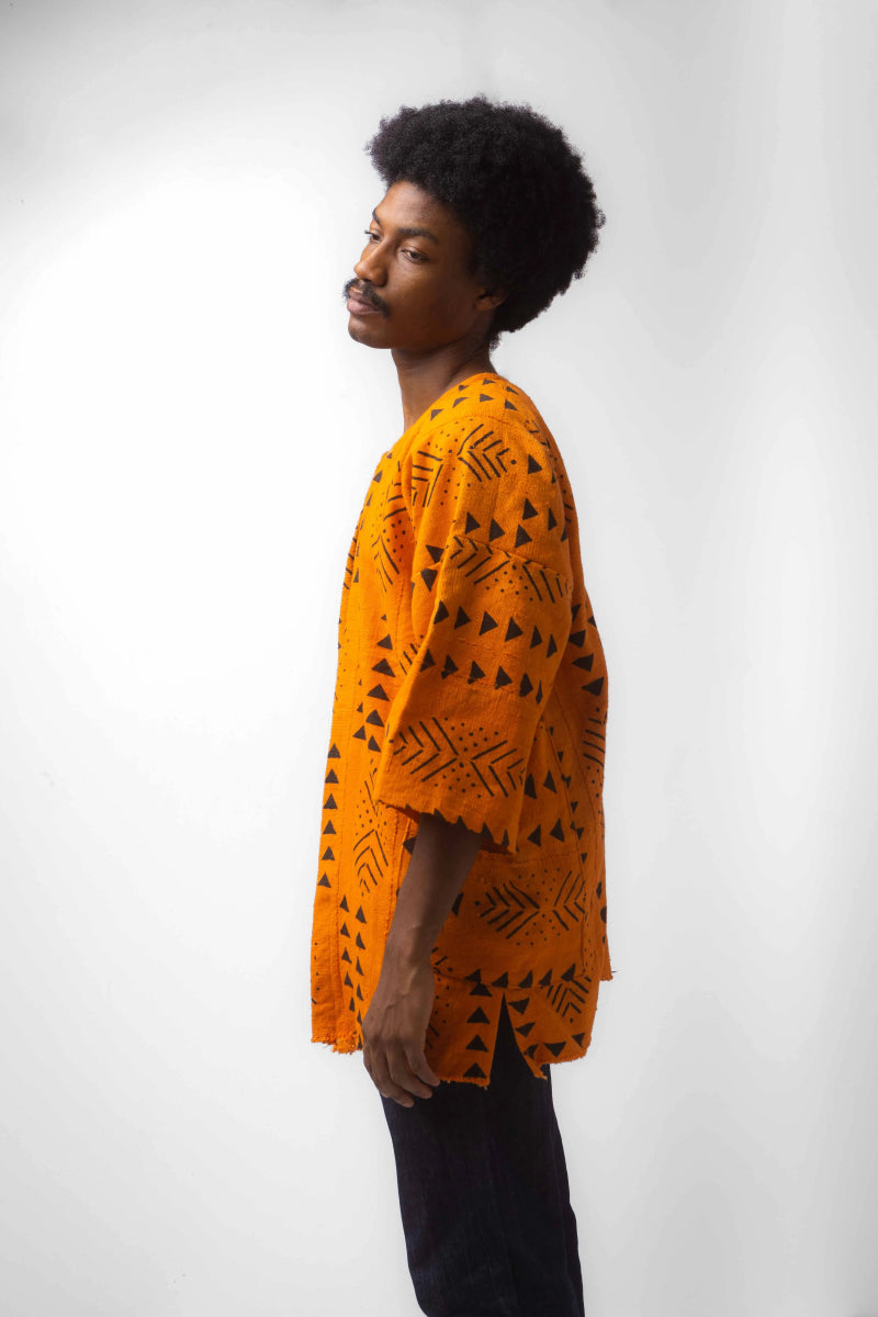 Aquarius Bogolan Cloak (Pre - Order)#african_fabric_ghana#