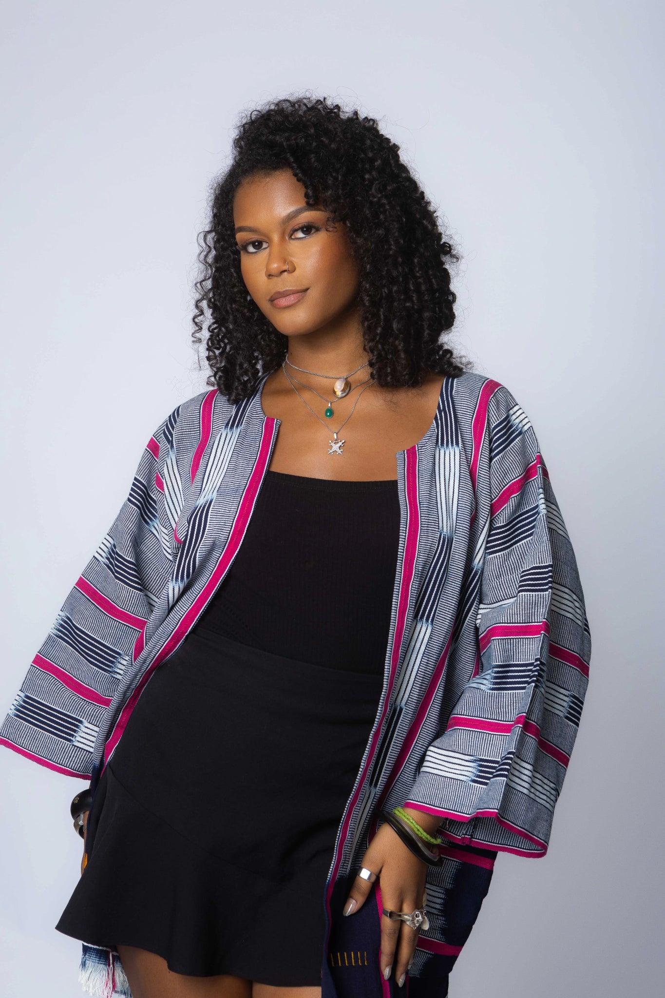 Aurora Baulé Cloak#african_fabric_ghana#