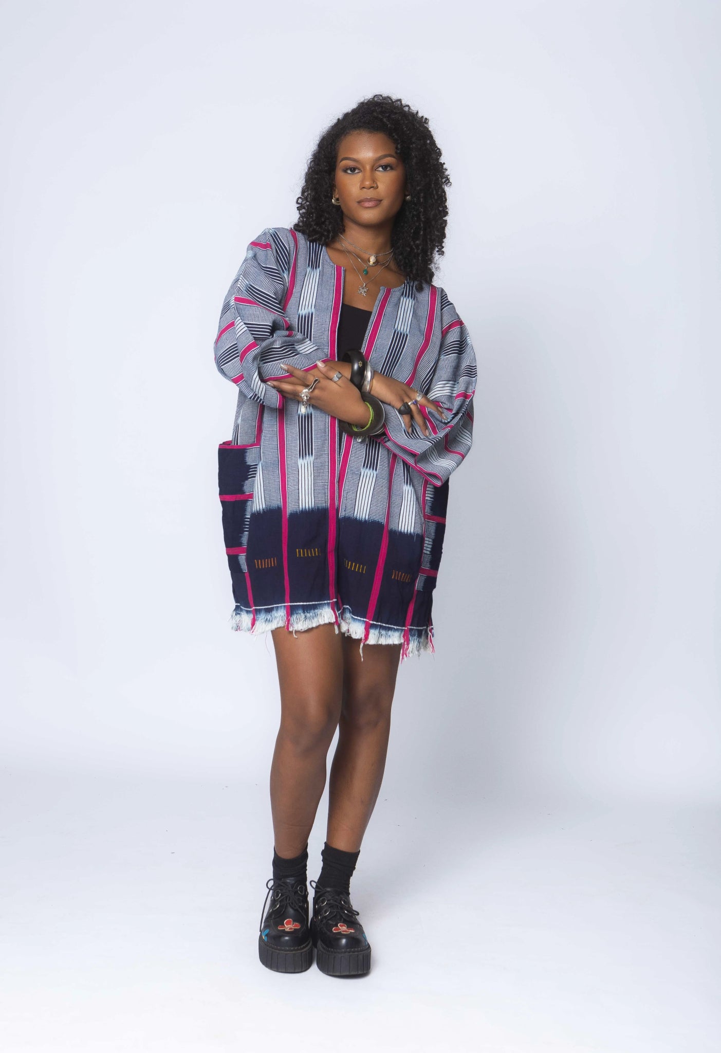 Aurora Baulé Cloak#african_fabric_ghana#