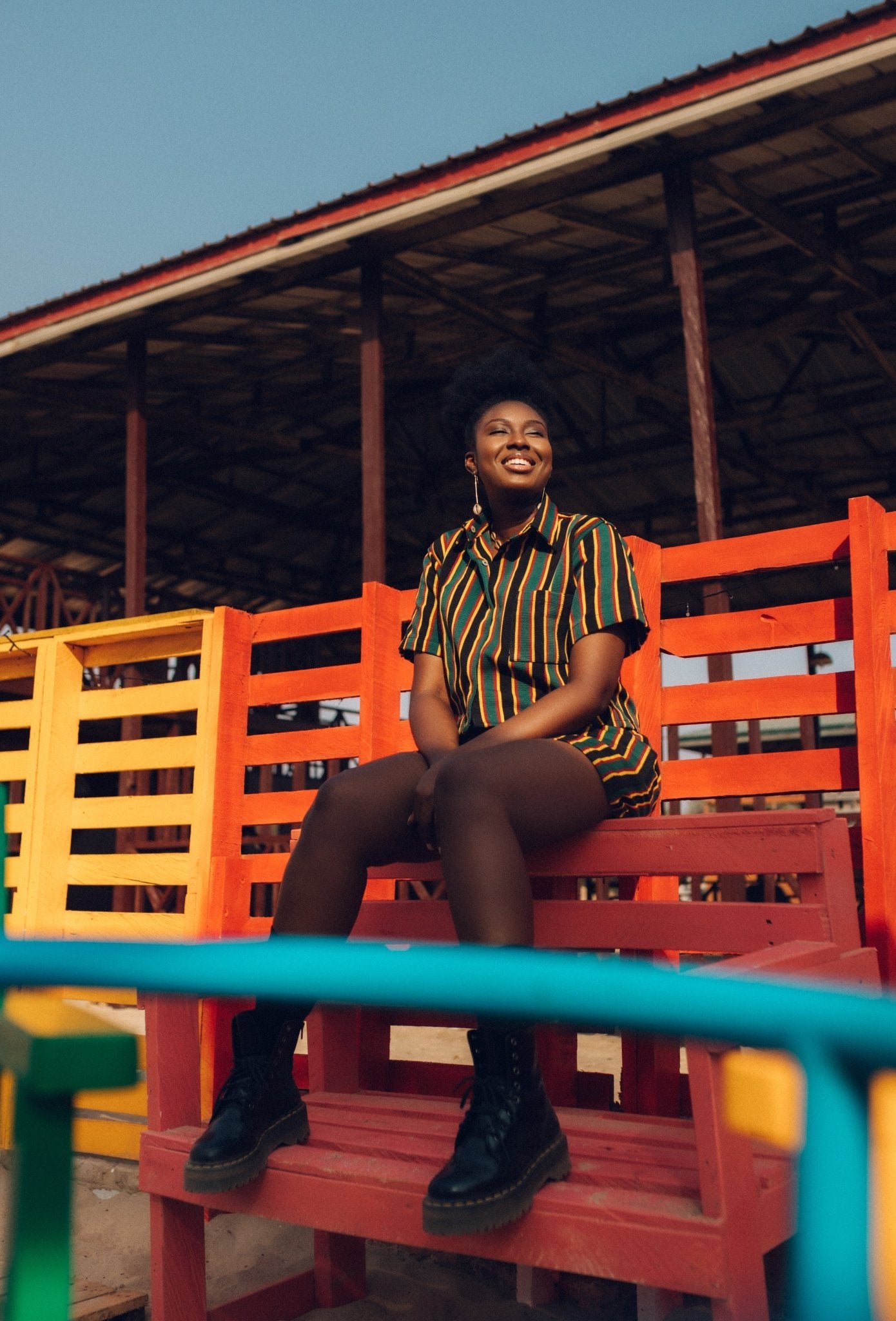 Bulsa Femme Shorts#african_fabric_ghana#