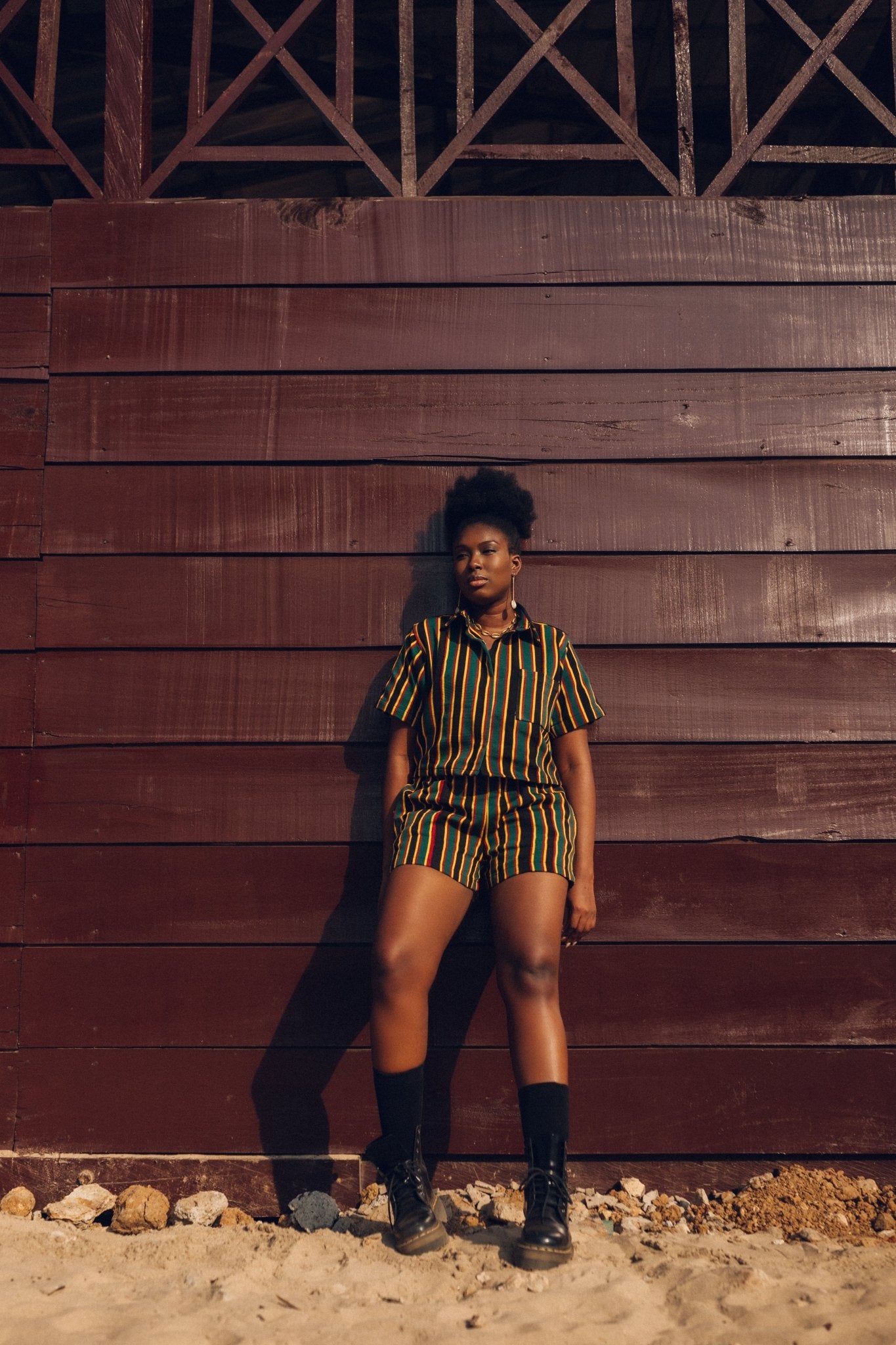 Bulsa Femme Shorts#african_fabric_ghana#