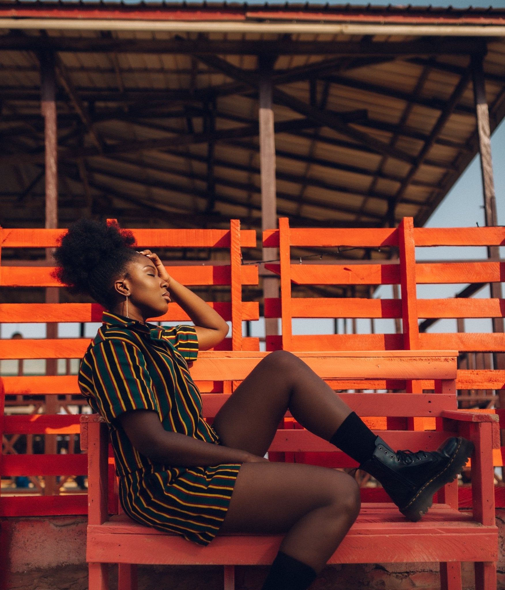 Bulsa Femme Shorts#african_fabric_ghana#