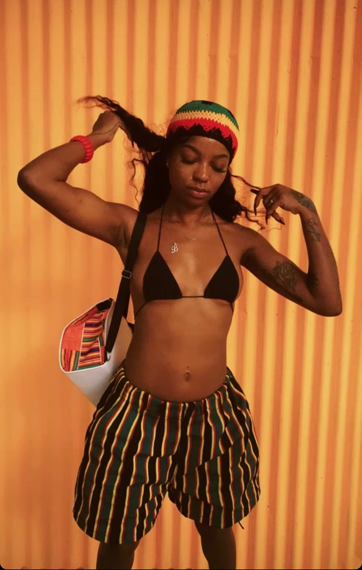 Bulsa Femme Shorts#african_fabric_ghana#