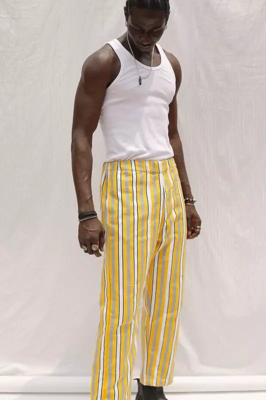 Canary Fugu Pants#african_fabric_ghana#