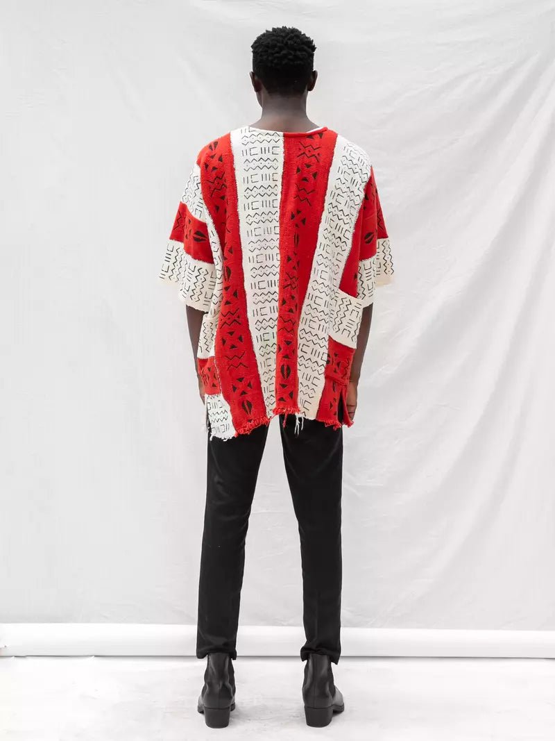 Cherry Pie Bogolan Cloak#african_fabric_ghana#