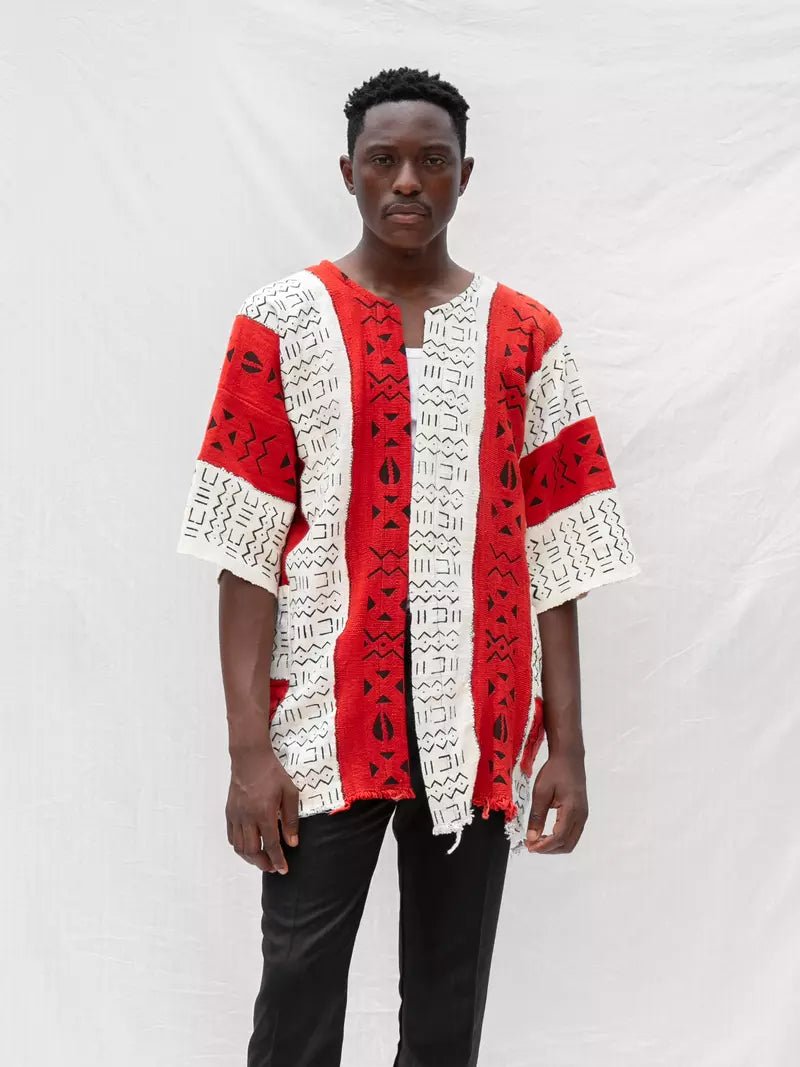 Cherry Pie Bogolan Cloak#african_fabric_ghana#