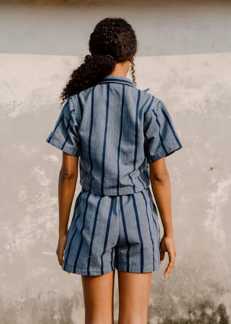 Cloud Femme Shorts#african_fabric_ghana#