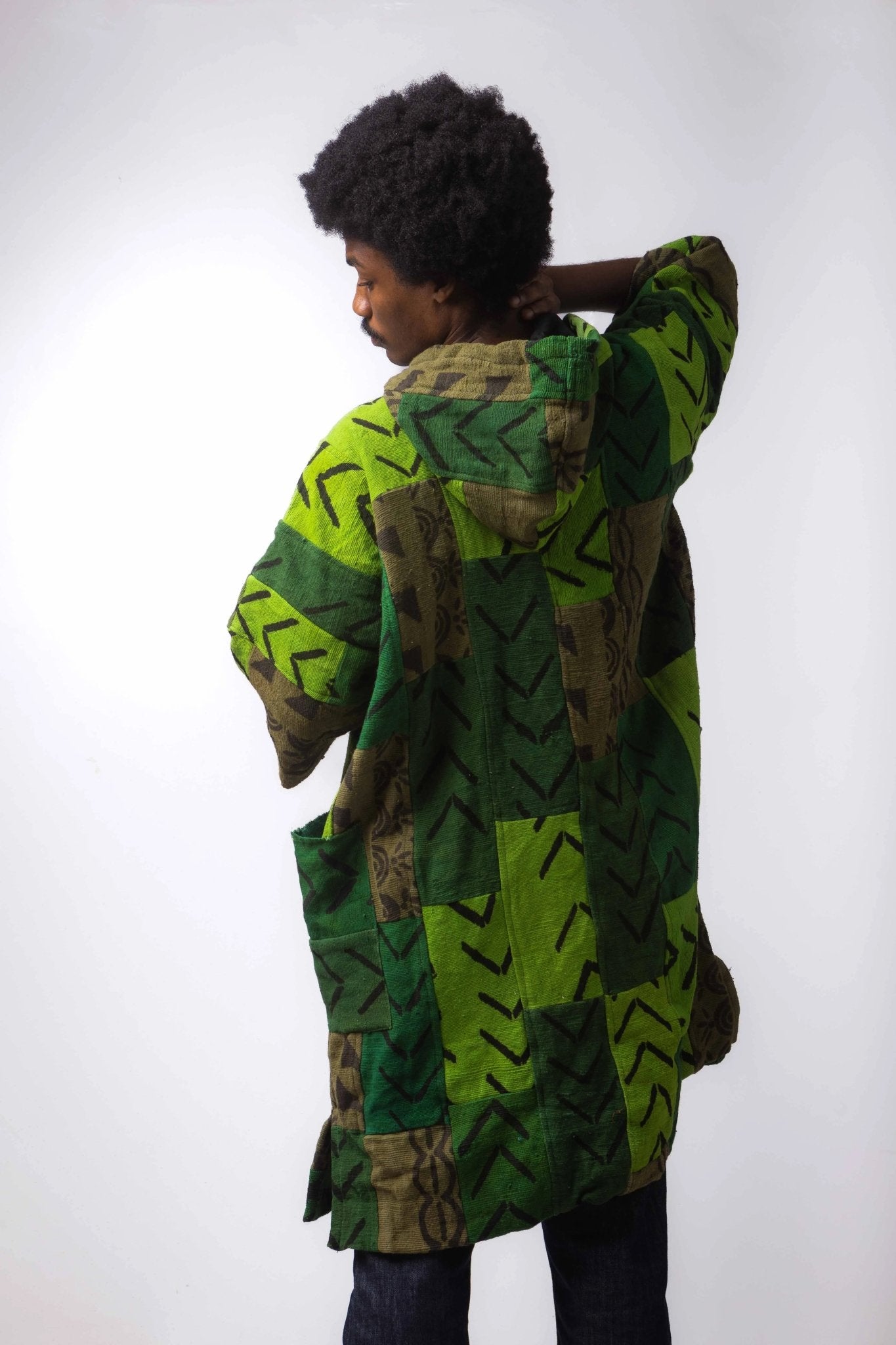 Dementor Reincarnate Bogolan Cloak 024#african_fabric_ghana#