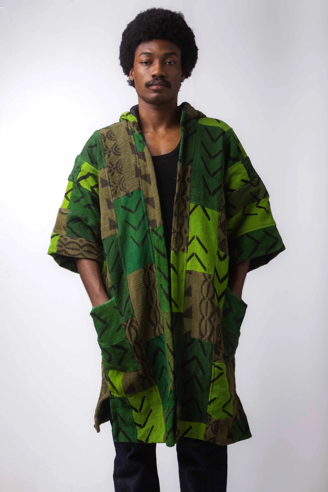 Dementor Reincarnate Bogolan Cloak 024#african_fabric_ghana#